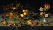 AST, Balthasar van der Still Life with Fruit and Flowers Sweden oil painting artist